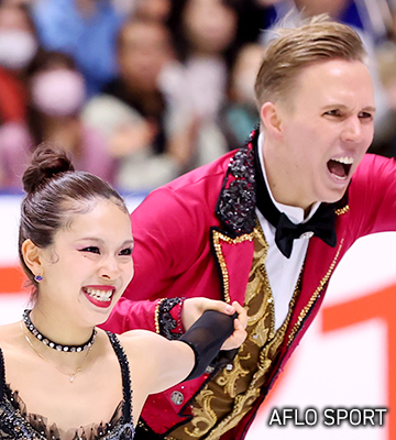 写真:折原 裕香 選手 / ユホ ピリネン 選手