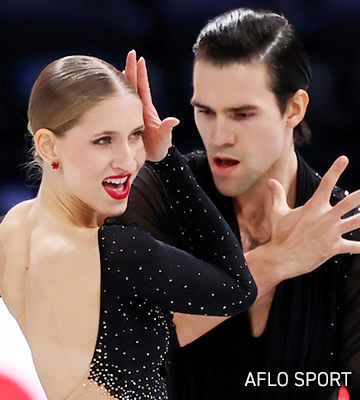 写真:ミネルバ ファビエンヌ ハーゼ 選手 / ニキータ ボロディン 選手